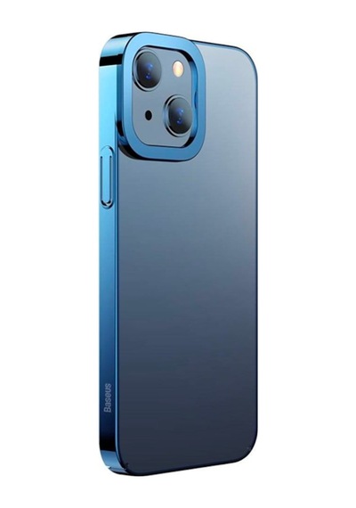 Baseus Glitter Apple Uyumlu iPhone 13 6.1Inç Kilif Renkli Kenar Seffaf Siliko 268238476 - Renk / Siyah