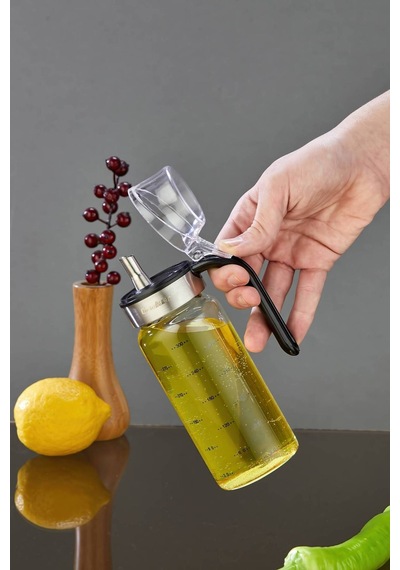 Cooker 300 Ml Borosilikat Cam Yağlık Ckr3852 Siyah