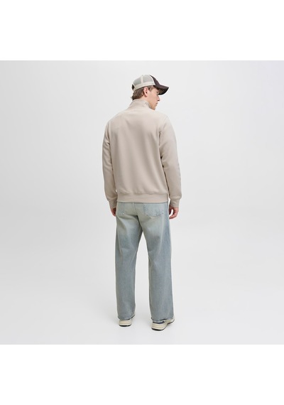 Jack & Jones Soho Erkek Krem Sweatshirt 12278793-mbm Krem