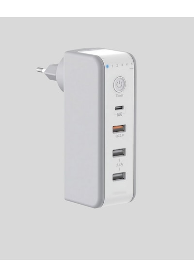 Hızlı - 985 - Şarj Destekli Zaman Ayarlı Usb - Ece-umay - Şarj Adaptörü