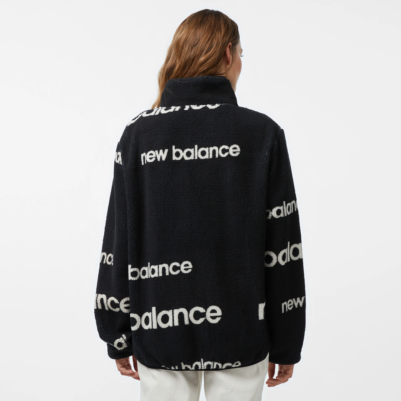 New Balance Nb Lifestyle Kadın Siyah Sweatshirt Unc3358 Siyah