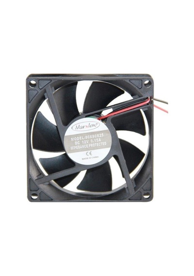 Ic-216 Kare Fan 80x80x25mm 12v Dc 2 Kablo