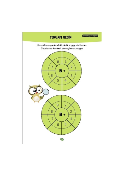 Okul Öncesi Süper Matematik – İngilizce Eğitim Seti