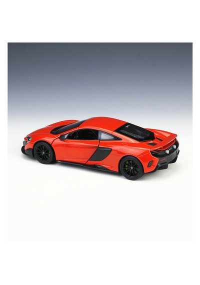 Welly 1/24 Mclaren 675lt Turuncu Metal Model Oyuncak Araba