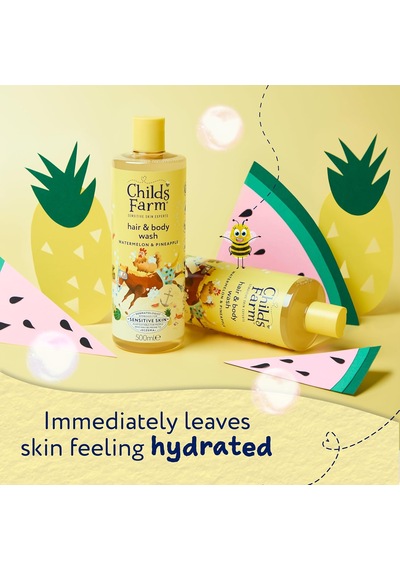 Karpuz Ve Ananas Özlü Çocuk Saç Ve Vücut Şampuanı 500 Ml