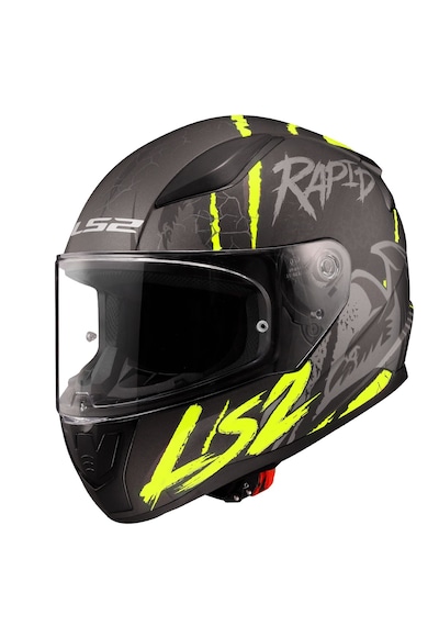 Ls2 FF353 Rapıd I Full Face Kapalı Kask Nardo Gri - Sarı