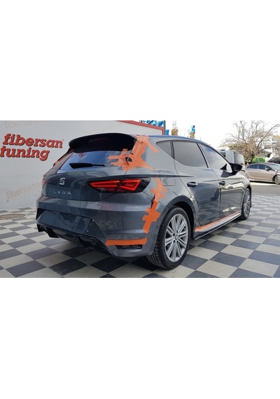 Seat Leon ( 2012....)auro Arka Tampon ----fibersan Tuning