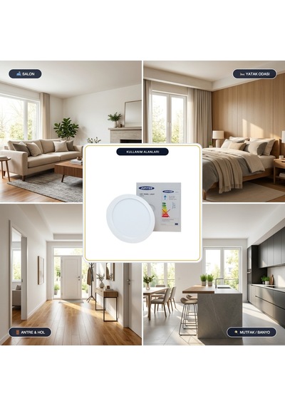Jupıter 15w Eko Serisi Led Panel 4000k Naturel Beyaz - Ld474-n