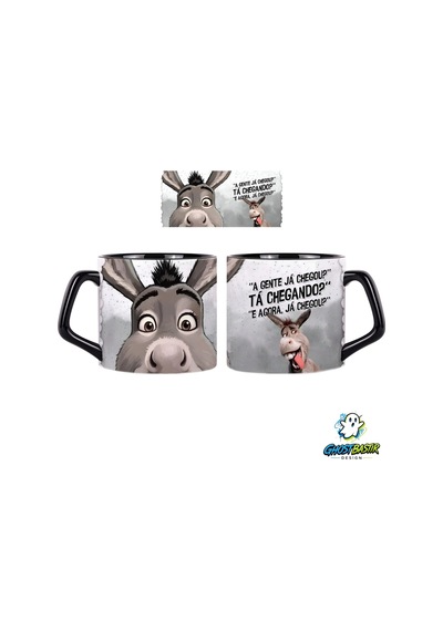 Ghostbastır Desıgn Shrek Donkey Kupa Bardak Tek Adet 0904 Çok Renkli