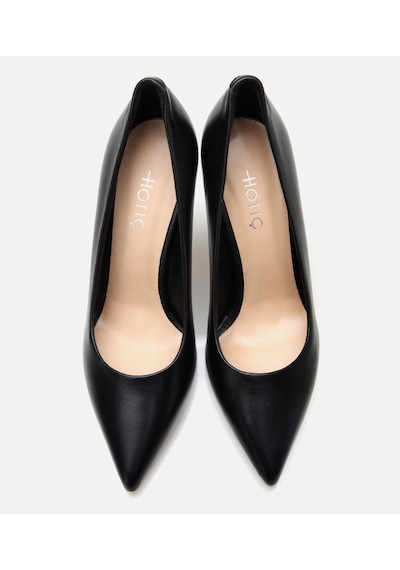 Hotiç Kadın Deri Siyah İnce Topuklu Stiletto 01ayh303720a100 Siyah-black Siyah