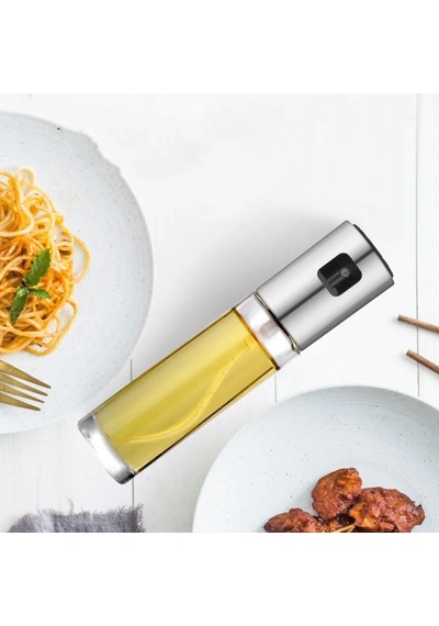 100ml Kapasiteli Şeffaf Spreyli Yağdanlık Sosluk Yağ Püskürtücü Yağ Şişesi Belirtilmemis