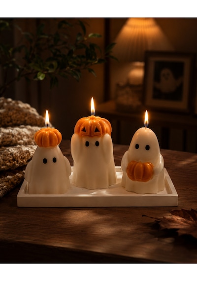 Casper Pumpkin Mum Seti Turuncu