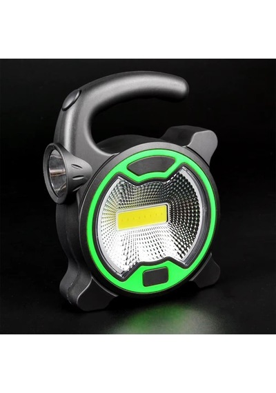 Mobee Pilli Kamp Feneri Led 3xaa Taşınabilir Işıldak 2 Modlu Cob Led Kamp Lambası Mkmp-0016