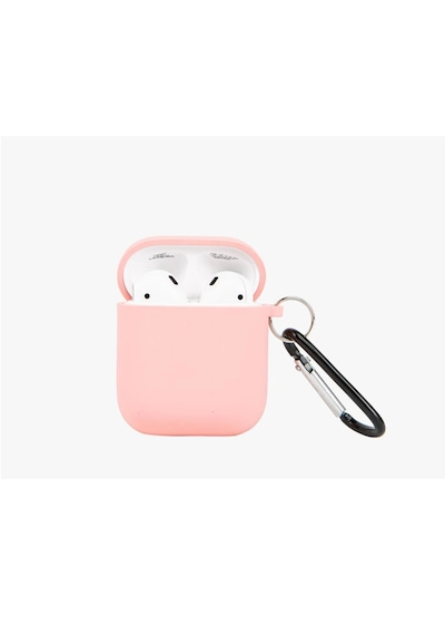 Ithınk Apple Uyumlu AirPods 2. Nesil Kulaklık Kılıfı Koyu Pudra