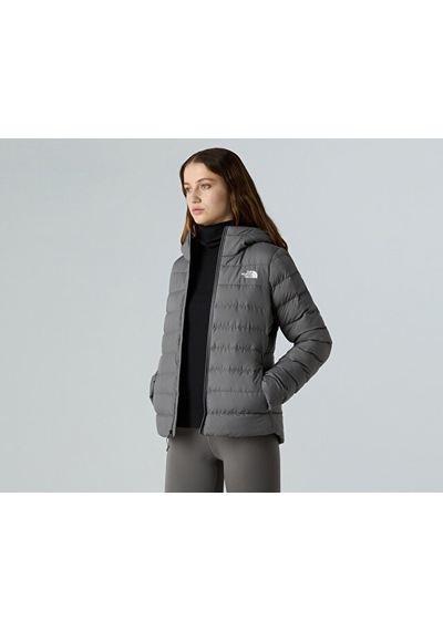 The North Face W Aconcagua 3 Hoodie Kadın Outdoor Montu 600 Dolgu Kaz Tüyü Nf0a84ıv0uz1 Gri Gri