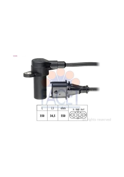 Opel Astra H Krank Sensoru 1.6 2007-2008 Facet 90236