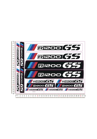 Bmw R1200Gs Adventure Sticker Set