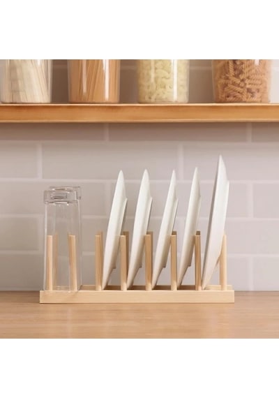 Bambu Çok Amaçlı Düzenleyici Stand Açık Sarı