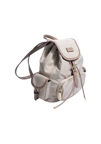 Silver Polo Sp1207 Kadın Sırt Çantası Saten Bej-kum