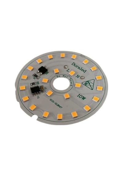 220Volt 10Watt Smd 2835 Ledli Led Modül Gün Işığı 10mm Delik Çaplı 220V 10W Avize Ledi 56mm(3 Adet)