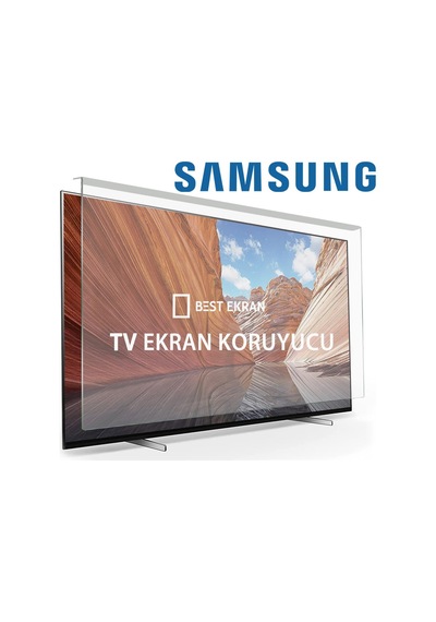 Samsung Uyumlu 75" İnç Tv Ekran Koruyucu Led Oled Qled Crystal Qned Smart 4k-8k