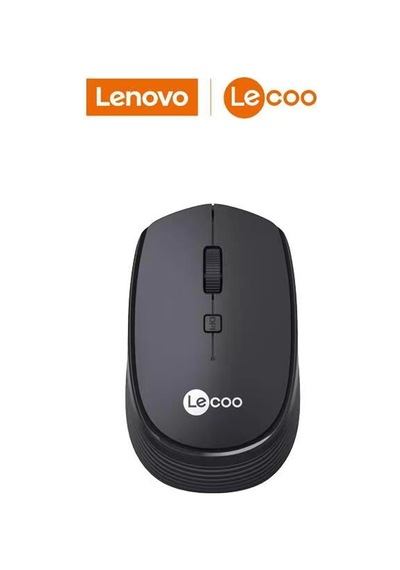 Lenovo Lecoo Ws202 1600 Dpı 4 Tuşlu Kablosuz Mouse / Siyah