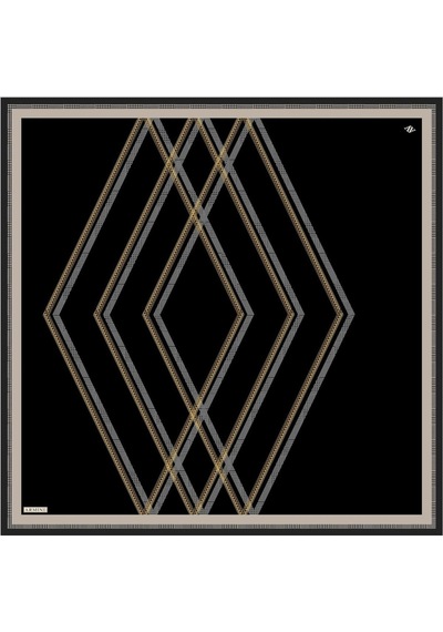 Armine İpek Eşarp 8833d Sura Nostalji - 90x90 / 09