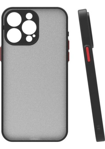 Apple Uyumlu iPhone 15 Pro Kılıf Zore Hux Kapak Siyah