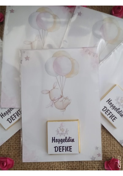 Farklı Market Hoşgeldin Bebek Çikolata Yenidoğan Çikolata 25 Adet