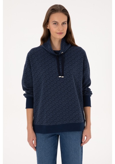 U.s. Polo Assn. Kadın Lacivert Sweatshirt 50309077-vr033 Lacivert