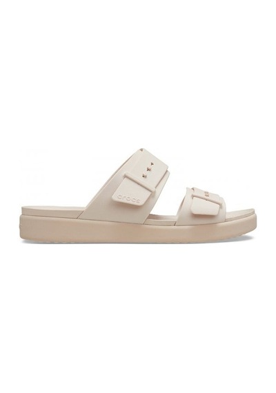 Crocs Brooklyn Buckle Low Low Kadın Terlik-33040 Pudra