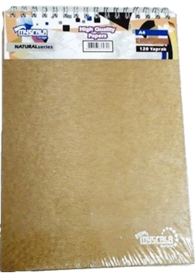 Özkan Defter A4 100 Yaprak Bloknot Myscala Kareli Mavi