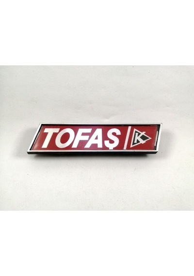 Tofaş Uyumlu Doğan Serçe Panjur Arması Kırmızı Eski Model Tırnaklı