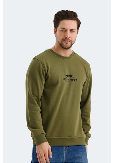 Slazenger Ortwın Erkek Haki Sweatshirt Haki