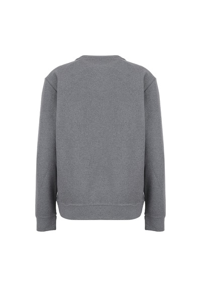 Limon Gri Erkek Relaxed Sweatshirt L6wm-swt9518