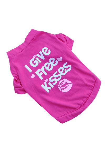 Köpek Ve Kedi İçin Kıyafet I Give Free Kisses Baskılı Sweat Kostüm Köpek Ve Kedi İçin Kıyafet I Give Free Kisses Baskılı Sweat Kostüm