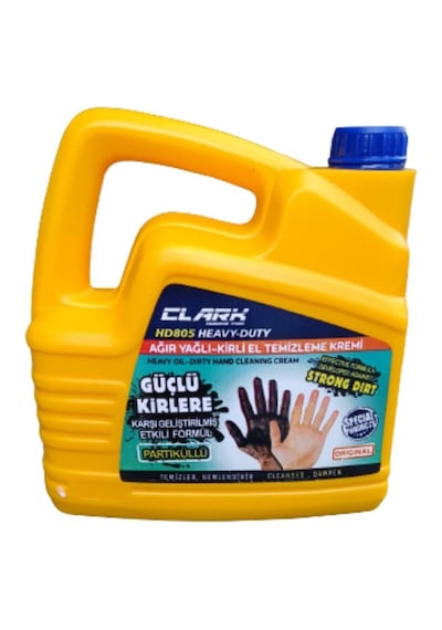 Clark Hd805 Heavy Duty Ağır Yağlı Kirli El Temizleme Kremi 3 Lt 1 Adet