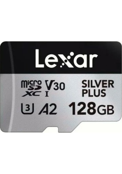 Lexar Silver Plus 128 GB  Micro SD Hafıza Kartı
