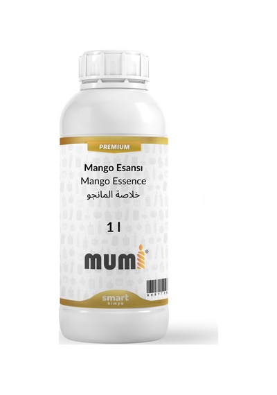 Premium Mango Mum Esansı 1 Litre Şeffaf