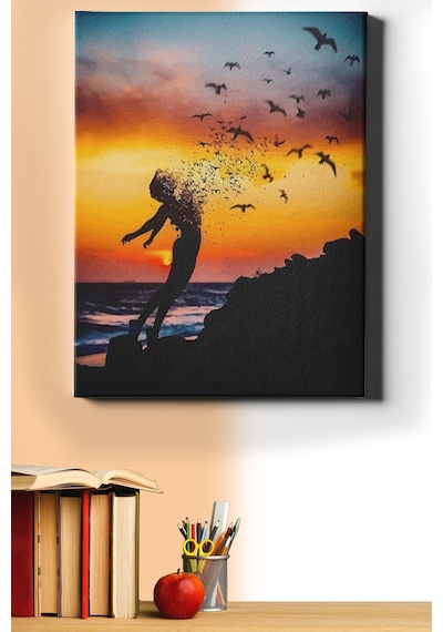 Webstyle Sayılarla Boyama Seti Kasnaklı Aşka Veda 50 X 65 Cm
