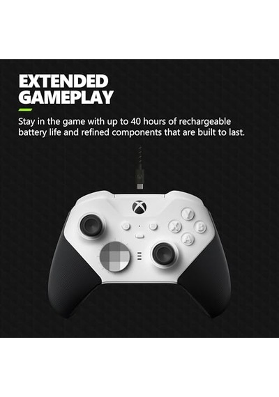 Xbox Elite Series 2 Core Wireless Gaming Controller White Xbox Series X S, Xbox One, Windows Pc, Android, And İos Uyumlu Sku: Smgstk442db531ba