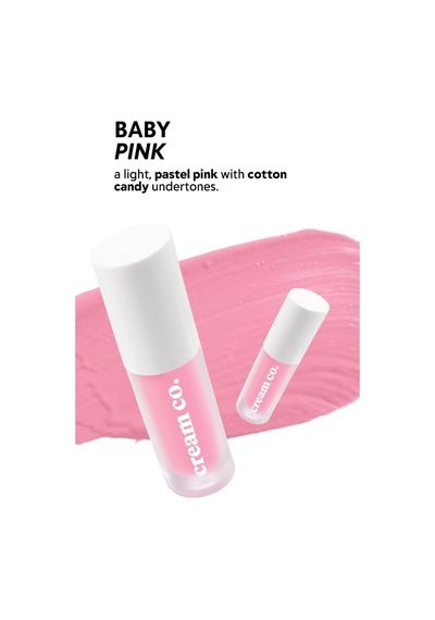 Allık Ruj Göz Farı Glow Tint Baby Pink, Nemlendirici Makyaj, 508 Pastel Pembe, Hyaluronik Asit Peptit