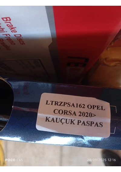 Opel Corsa F 2020+ Paspas Kauçuk Ltrzpsa162