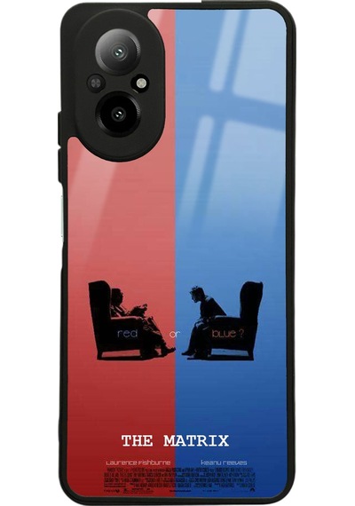 Oppo Realme 12 Lite The Matrix Tasarımlı Glossy Telefon Kılıfı Çok Renkli