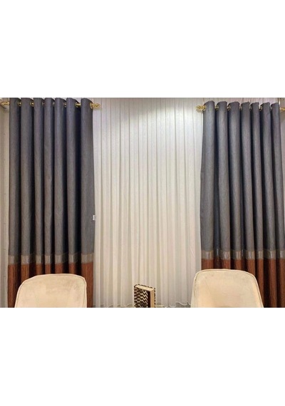 Beyaz Pırlanta Tül Perde 1/3 Sık Pile 260 X 300 Cok Renkli