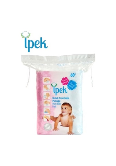 İpek Bebek Temizleme Pamuğu 18 x 60'lı