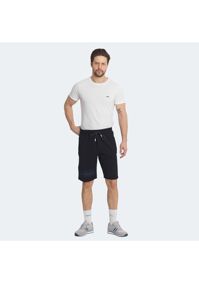 Slazenger NUKA Erkek Cepli Kapri Lacivert Şort