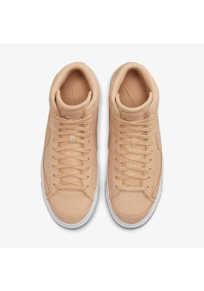 Nike Blazer Mid Premium Kadın Bej Spor Ayakkabı Dq7572-200 001