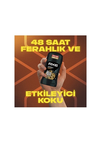 3 Adet Axe Stick Leather Cookies 50 Ml