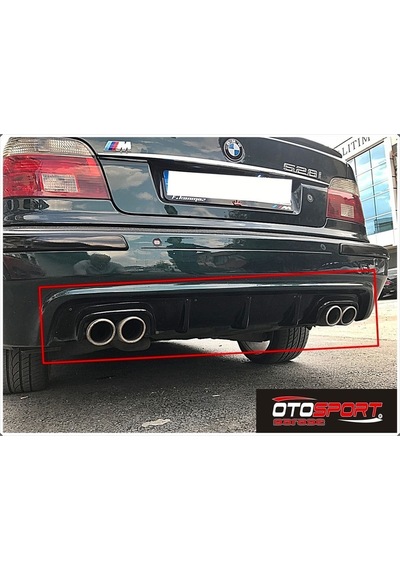 Bmw E39 Performance Difüzör Fiberglass Boyasız